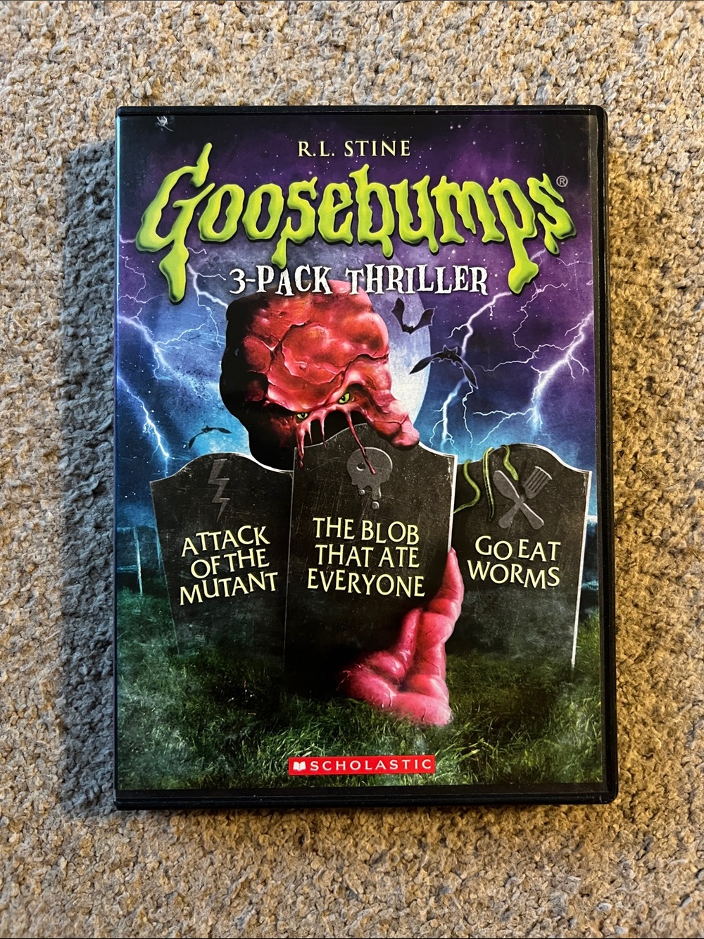Scholastic Goosebumps 3-Pack Thriller DVD